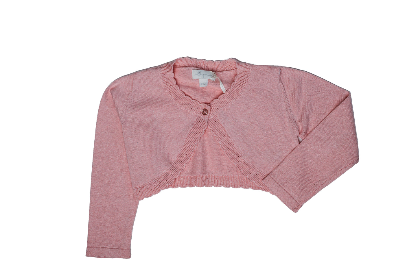 Lasten neulebolero, roosa