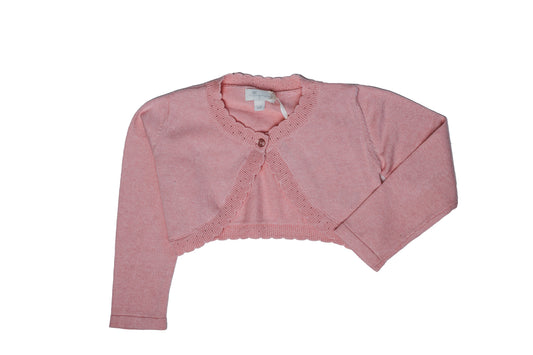 Lasten neulebolero, roosa