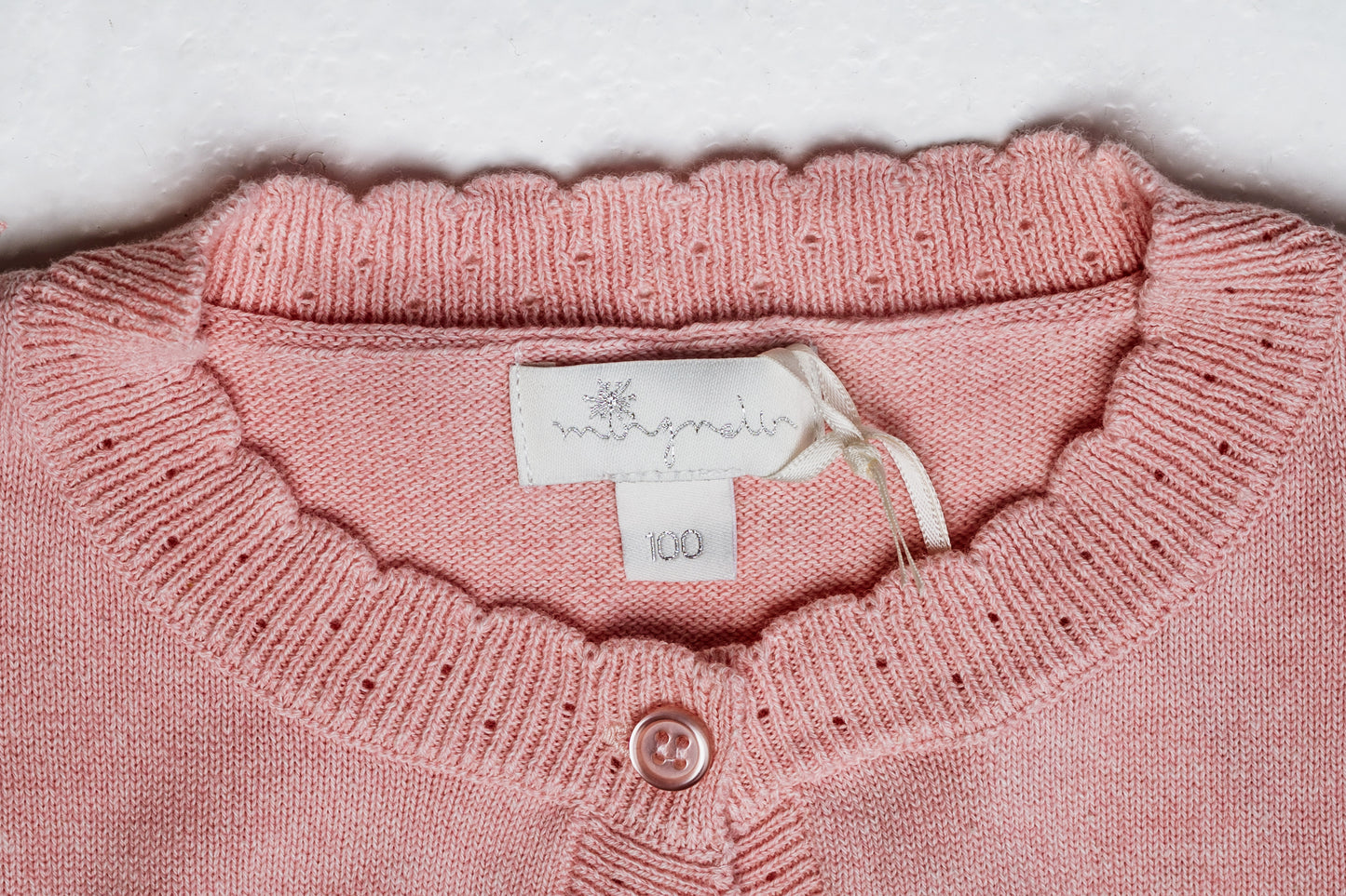 Lasten neulebolero, roosa